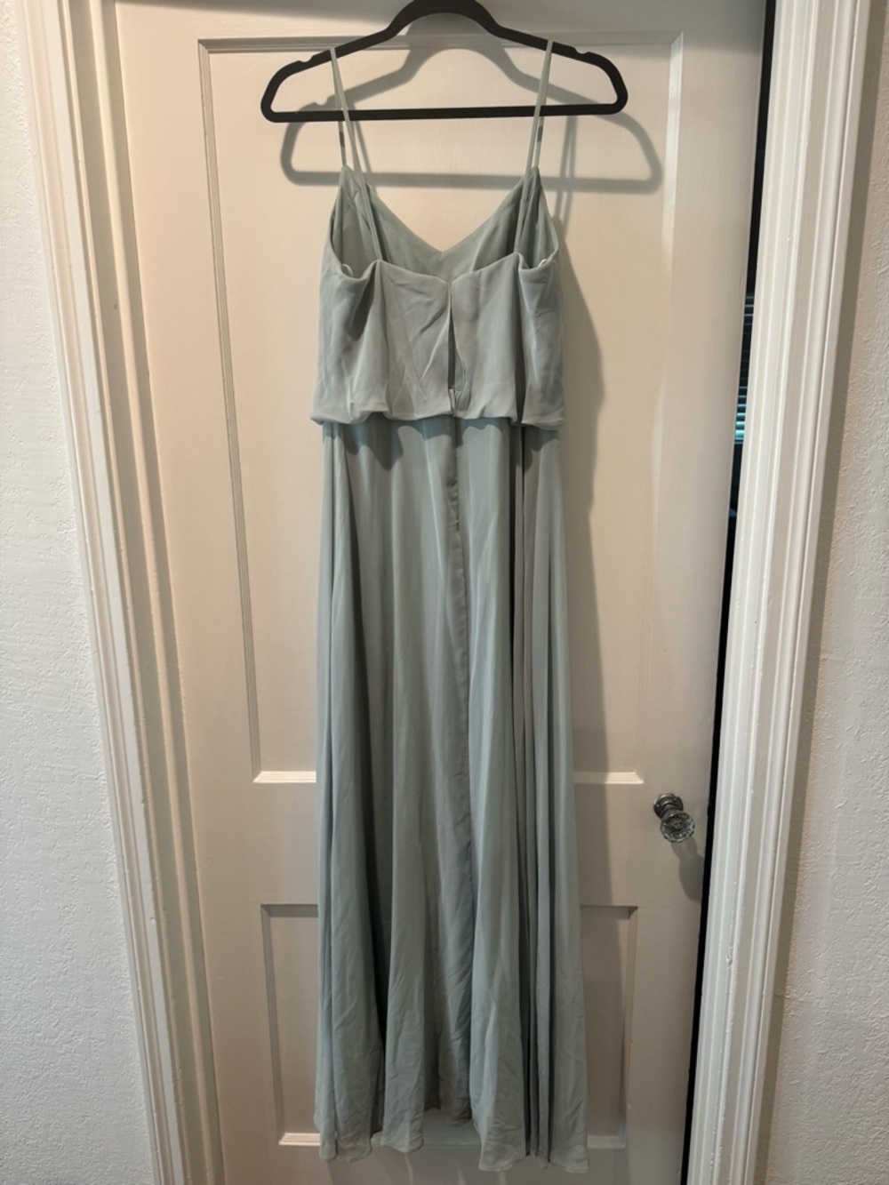 Birdy Grey Sage Green Dress with Spaghetti Straps - Picture 4 of 5